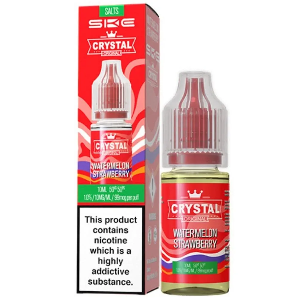 Watermelon Strawberry Nic Salt E-Liquid Original Series by SKE Crystal (10ml)