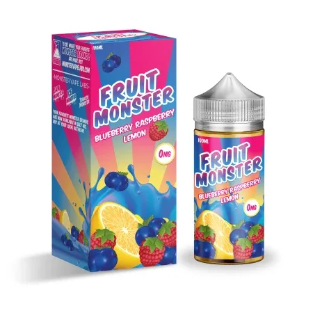 Fruit Monster 100ml Shortfill Blueberry Raspberry Lemon