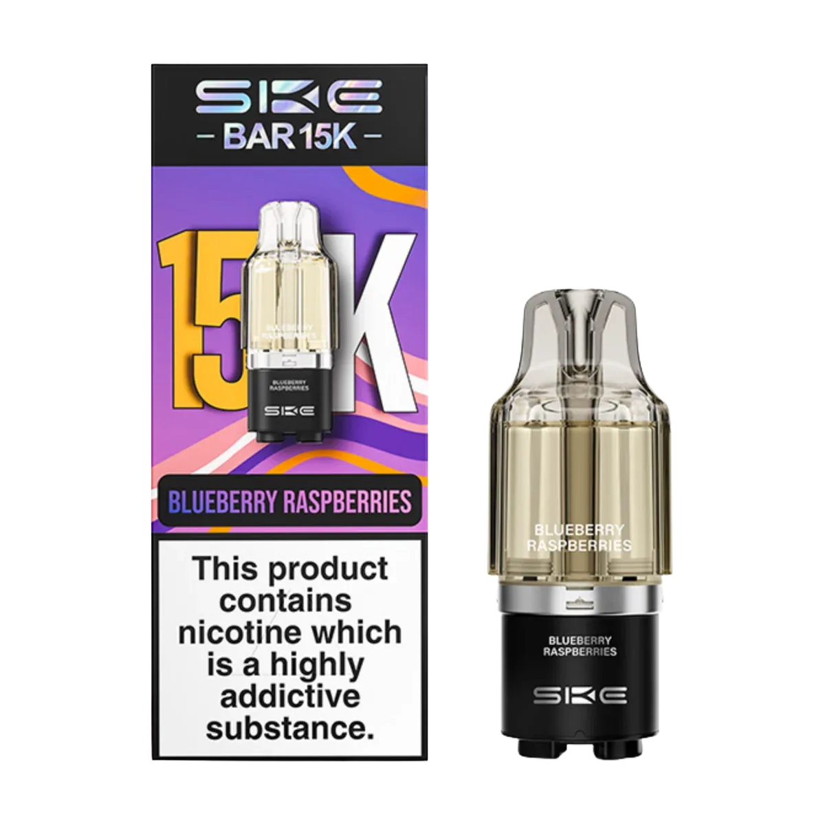 Blueberry Raspberries SKE Bar 15K Refill Pack