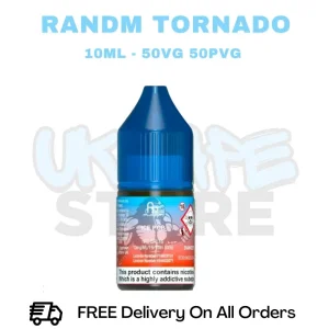 RandM Tornado 7000 Blue Razz ICE POP Nic Salt