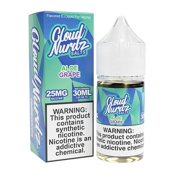Cloud Nurdz Salts Aloe Grape - (30mL)