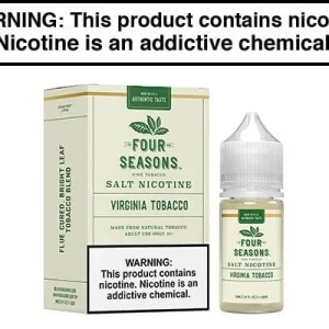 VIRGINIA TOBACCO BY FOUR SEASONS SALTS 30ML