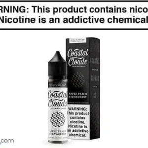 APPLE PEACH STRAWBERRY BY COASTAL CLOUDS 60ML
