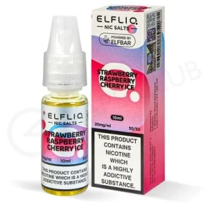 Strawberry Raspberry Cherry Ice Nic Salt E-Liquid by Elf Bar Elfliq