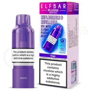 Grape Elf Bar Plus Refill Pod