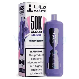Mazaya Cloud Aura 50K Disposable Vape 0.6%