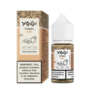 Yogi Peach Ice Synthetic Salt E-Liquid - (30mL)