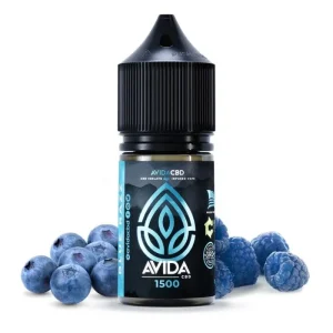 Blue Razz CBD Vape Juice by Avida CBD