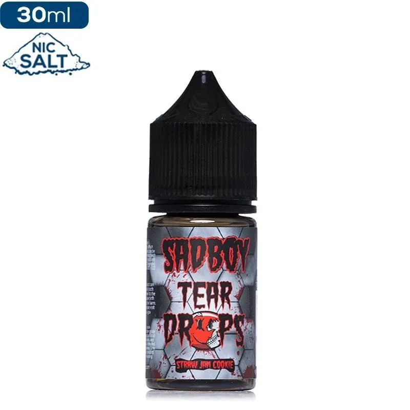 Straw Jam Cookie | Sadboy Tear Drops SALT | 30ml | 48mg (Final Closeout) - Image 2