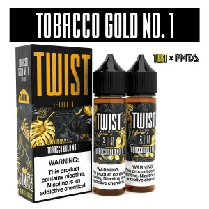 Tobacco Gold No.1 by Twist E-liquids - ( 2 Pack)