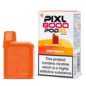 Juicy Peach Pixl 8000 Refill Pack