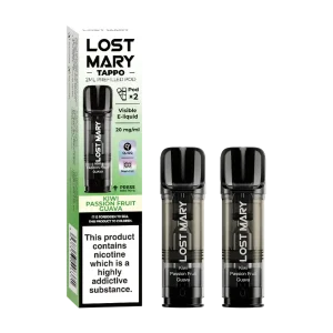 Kiwi Passion Fruit Guava Lost Mary Tappo Pods