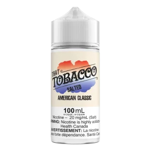 That Tobacco 100mL Salted - American Classic