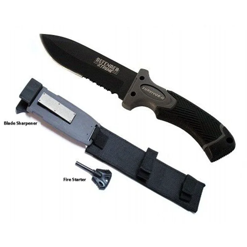 Defender-Xtreme - 11" Survivor-II Tactical Combat Knife