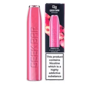 Geek Vape Geek Bars - Peach Ice