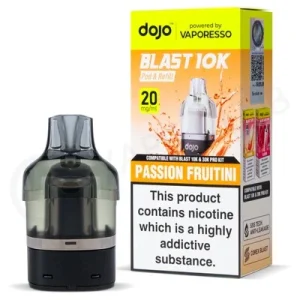 Passion Fruitini Dojo Blast 10K Refill Pod
