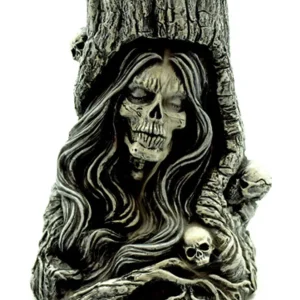 Death Tree Polyresin Backflow Incense Burner 6"
