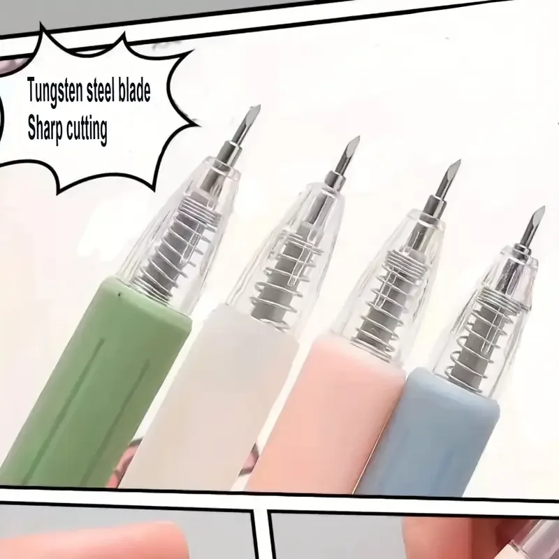 6 Pack of Pen-Style Box Cutters - Image 2