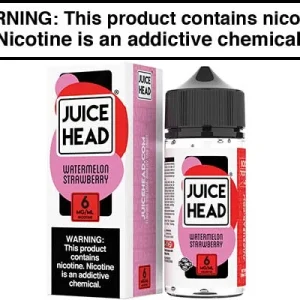 WATERMELON STRAWBERRY BY JUICE HEAD 100ML - VapeJuice.com