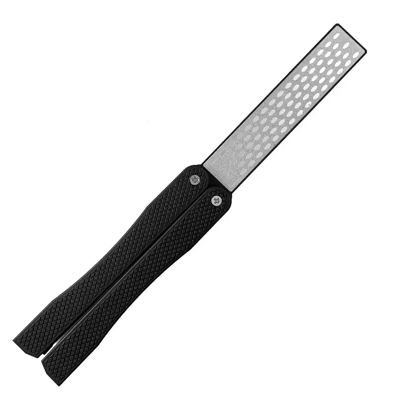Dual-Sided Folding Pocket Diamond Knife Sharpener