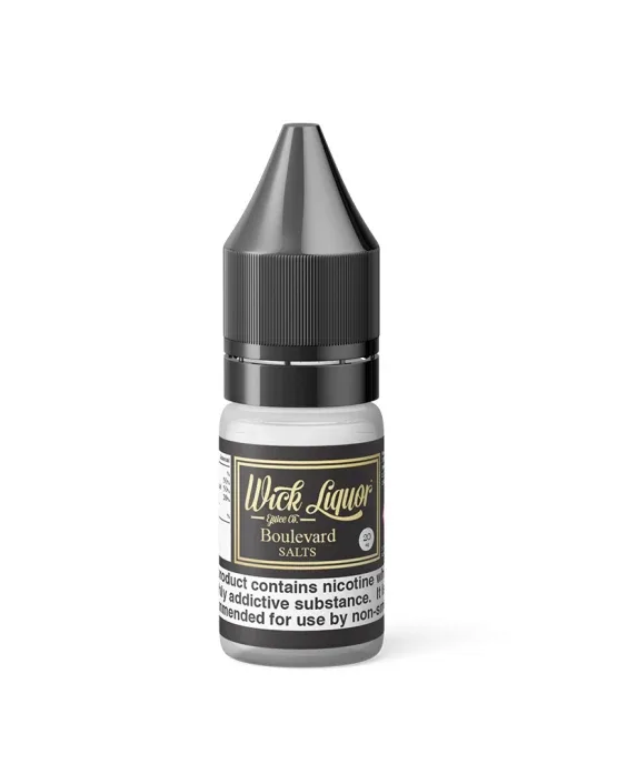 Wick Liquor Boulevard Nic Salt E-Liquid 10ml - Image 2