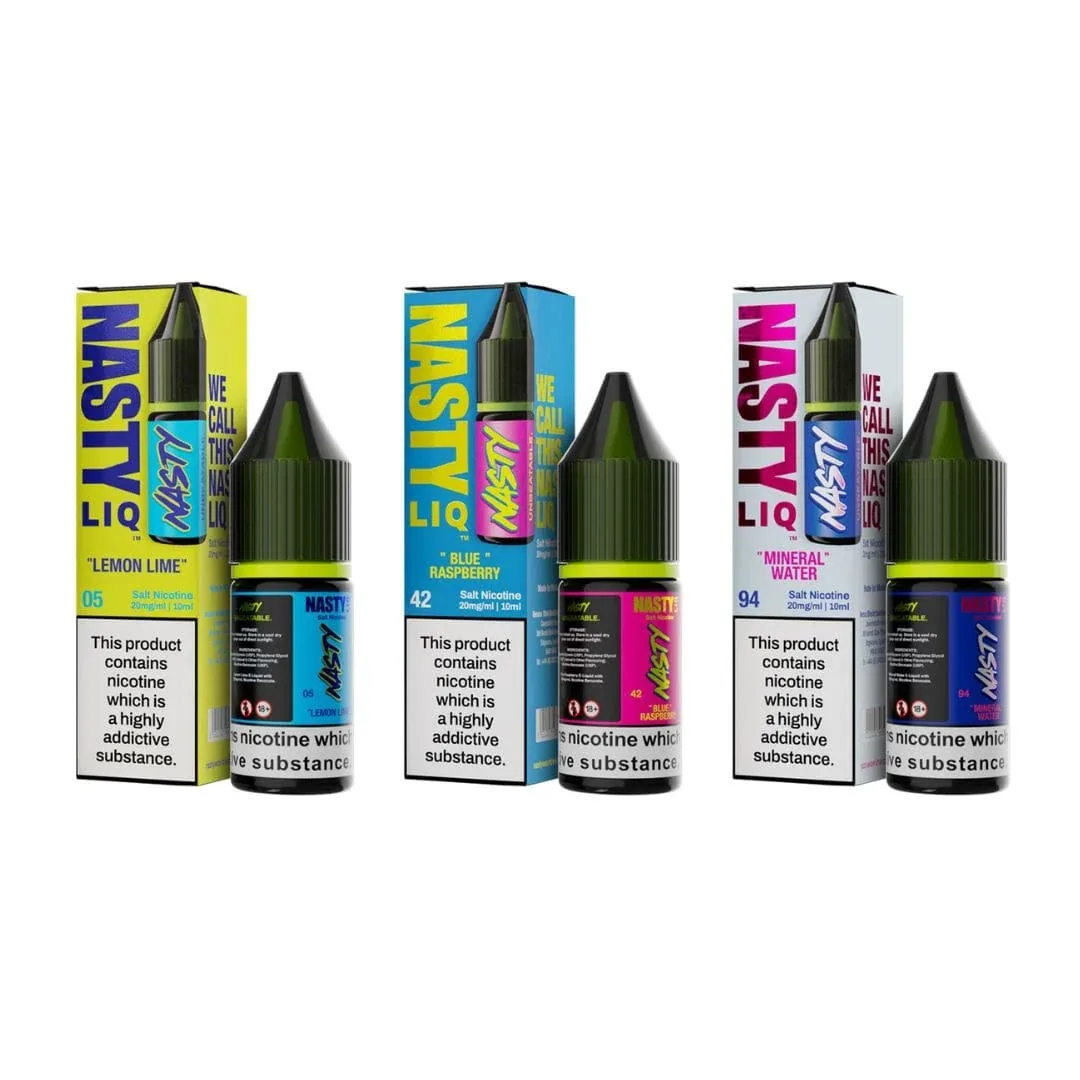 Nasty Liq Nic Salt E-Liquids