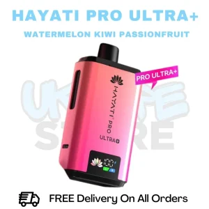 Watermelon Kiwi Passionfruit Hayati Pro Ultra Plus+ Prefilled Pod Kit