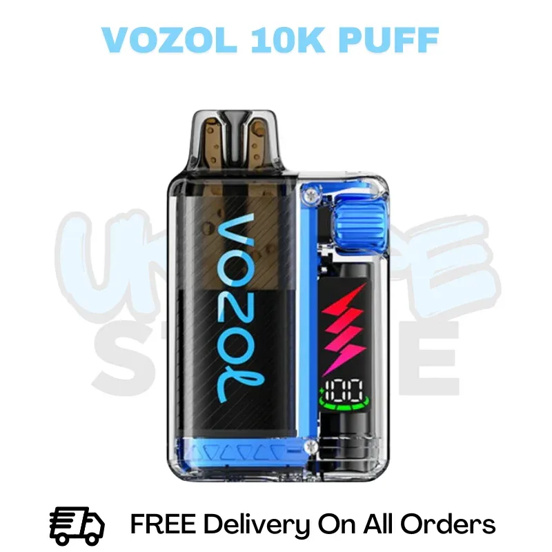 Blue Razz Ice Vozol Vista Plug 10K Prefilled Pod Kit