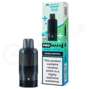 Double Menthol Hayati Pro Max Plus Refill Pod