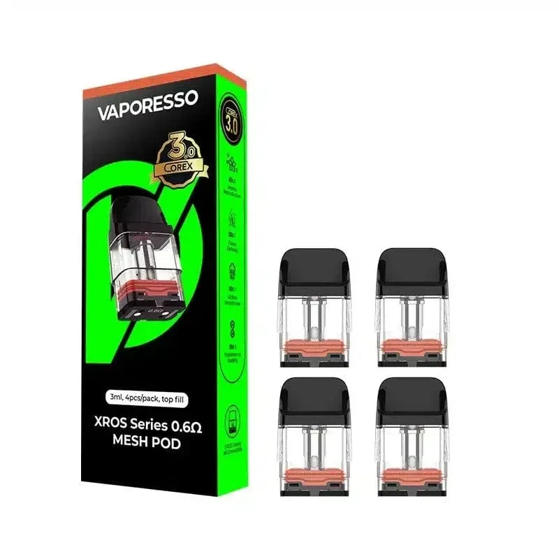 XROS Series Pod (4pc) Corex 3.0 Mesh CX3 | Vaporesso | 3ml | Top Fill - Image 2