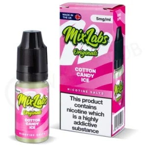 Cotton Candy Ice Nic Salt E-Liquid by Mix Labs