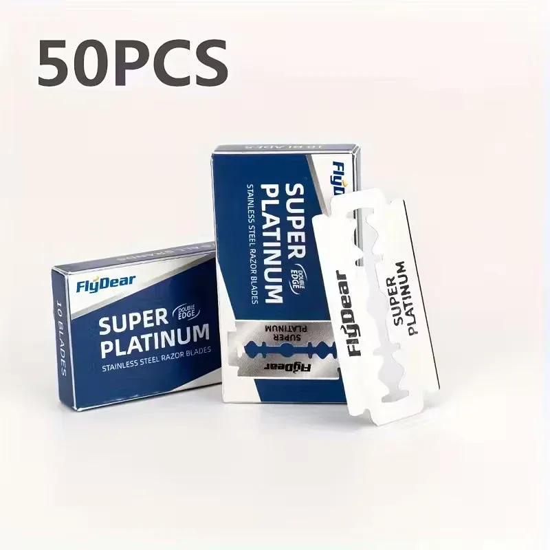 FlyDear - Double-Edged Razor Blades Pack (50pcs)
