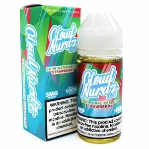 Cloud Nurdz Sour Watermelon Strawberry E-Juice
