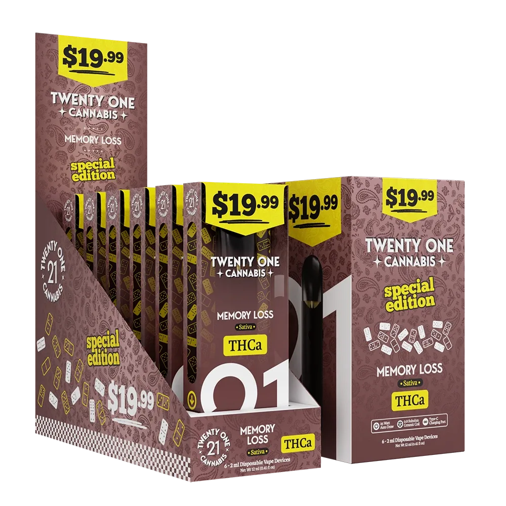 Twenty One Cannabis THC-A Vape Disposable 2ml