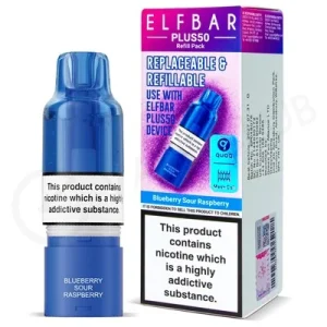 Blueberry Sour Raspberry Elf Bar Plus Refill Pod