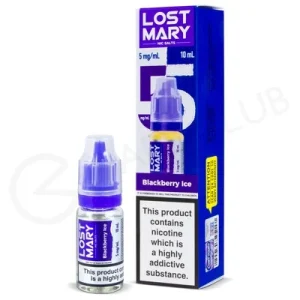 Blackberry Ice Nic Salt E-Liquid by Lost Mary
