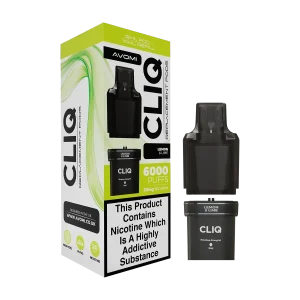 Lemon & Lime Avomi Cliq 6000 Refill Pack