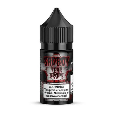 Straw Jam Cookie | Sadboy Tear Drops SALT | 30ml | 48mg (Final Closeout)
