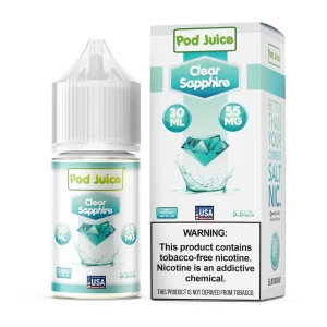 Clear Sapphire by Pod Juice Salt – 30mL