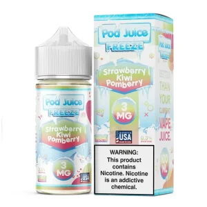 Strawberry Kiwi Pomberry Freeze by Pod Juice – 100mL