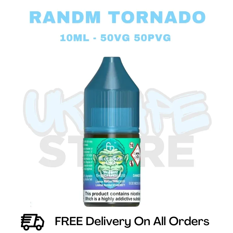 RandM Tornado 7000 Blue Razz Cherry Nic Salt