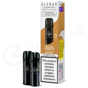 Snoow Tobacco Elf Bar 600 Prefilled Pods
