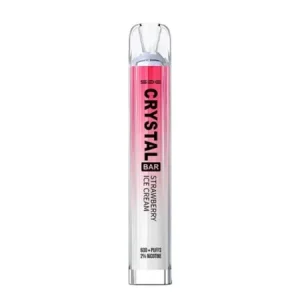 SKE Crystal Disposable Vape Bar - Strawberry Ice Cream