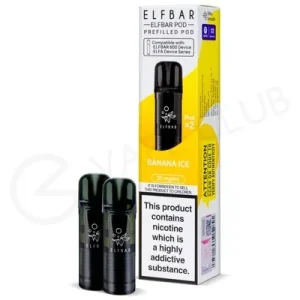 Banana Ice Elf Bar 600 Prefilled Pods