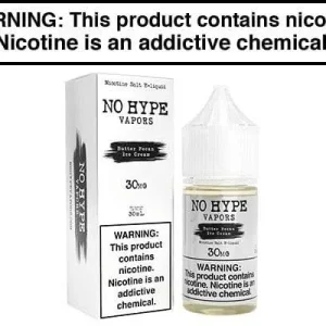 BUTTER PECAN ICE CREAM BY NO HYPE SALTS 30ML