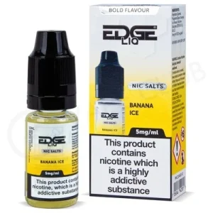 Banana Ice Nic Salt E-Liquid by Edge Liq