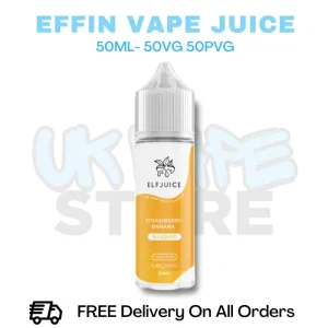 Strawberry Banana Effin Juice Shortfil 50ML