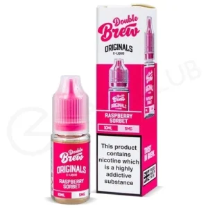 Raspberry Sorbet Nic Salt E-Liquid by Double Brew Originals