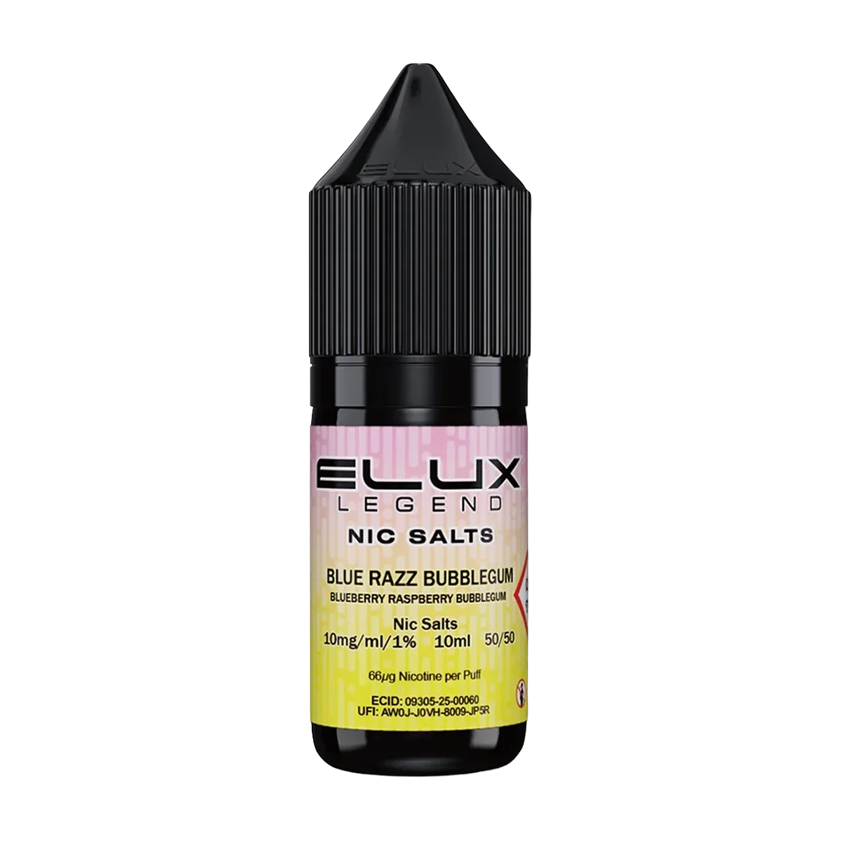 Blue Razz Bubblegum Nic Salt by Elux 10ml