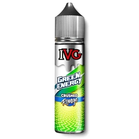 IVG Crushed Range 50ml Shortfill - Green Energy